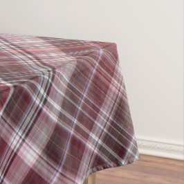 Toalha De Mesa Frambuesas Silvestres Xadrez Vermelho Carmesim