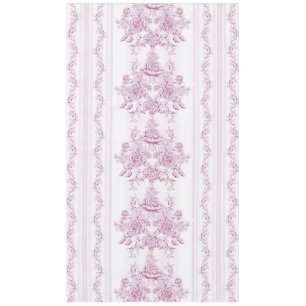Toalha De Mesa French chic,pink,toile,floral,pattern,victorian,Fl