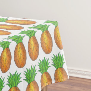 Toalha De Mesa Fruta de abacaxi de Luau Havaiano