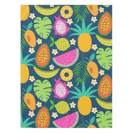 Toalha De Mesa Frutas tropicais de abacaxi banana melancia