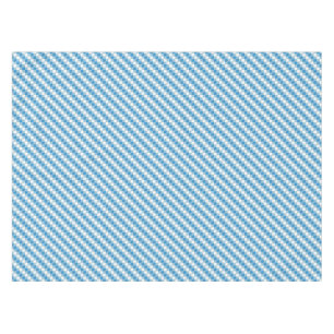Toalha De Mesa fundo Azul-branco dos quadrados