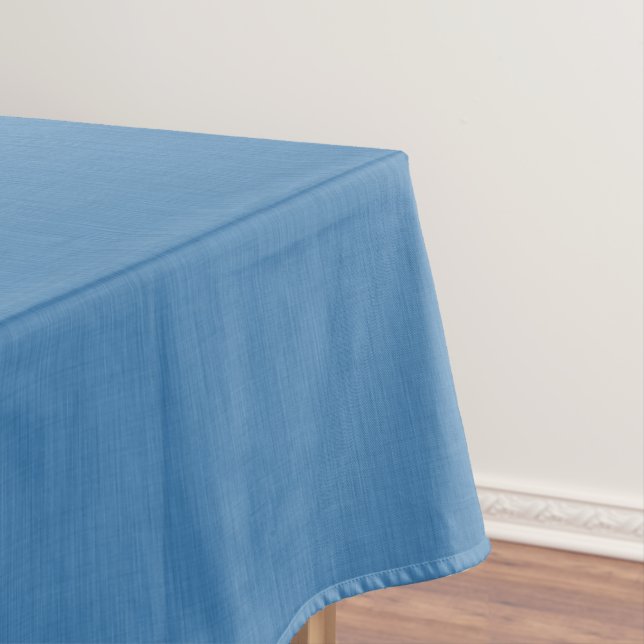 Toalha De Mesa Fundo azul simples e calmo com textura (Posição Original)