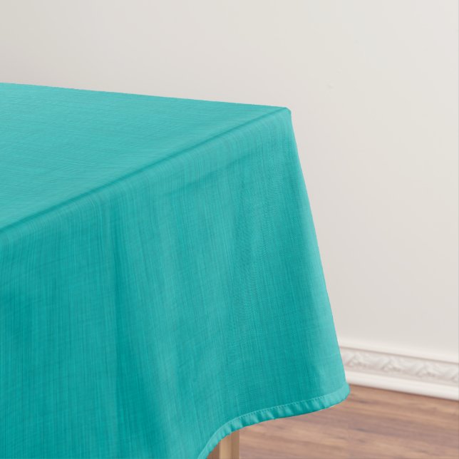 Toalha De Mesa Fundo de textura azul turquesa visual calmo e simp (Posição Original)