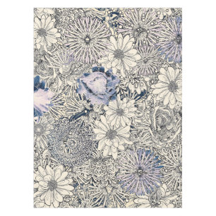 Toalha De Mesa Fundo Floral do Elegant Vintage Abstrato