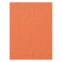 Toalha De Mesa Fundo laranja brilhante sem emenda de bolinhas