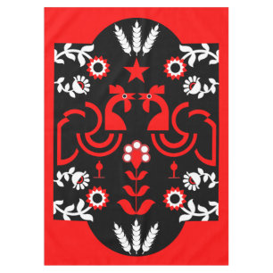 Toalha De Mesa Galo Cockerel Nórdico Escandinavo Art Ta