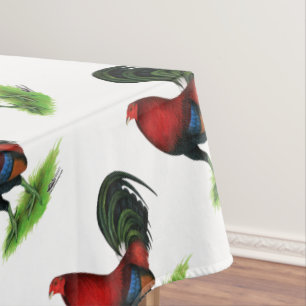 Toalha De Mesa Gamecock:Vermelho escuro