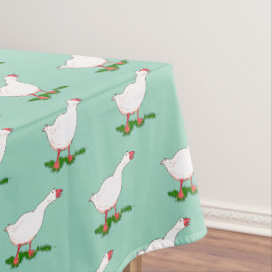 Toalha De Mesa ganso fazenda bonito