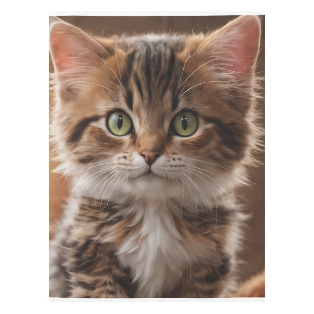 Toalha De Mesa Gatinho Gato (Frente)