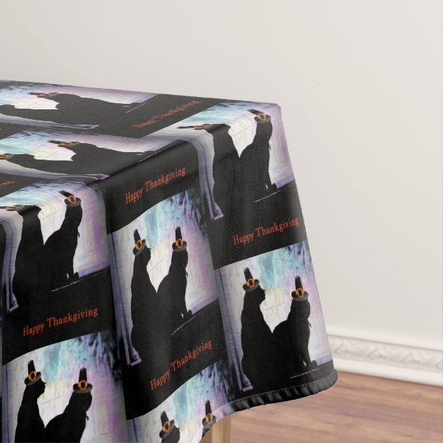 Toalha De Mesa Gatinhos de Ação de Graças (Posição Original)