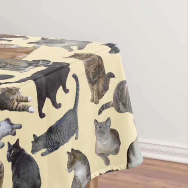Toalha De Mesa Gatos (Posição Original)
