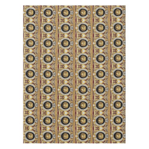 Toalha De Mesa Gemas da Medusa Dourada