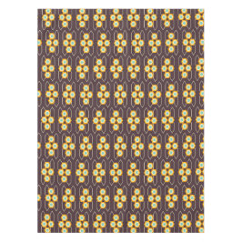 Toalha De Mesa Geometric pattern with orange and blue hexagons