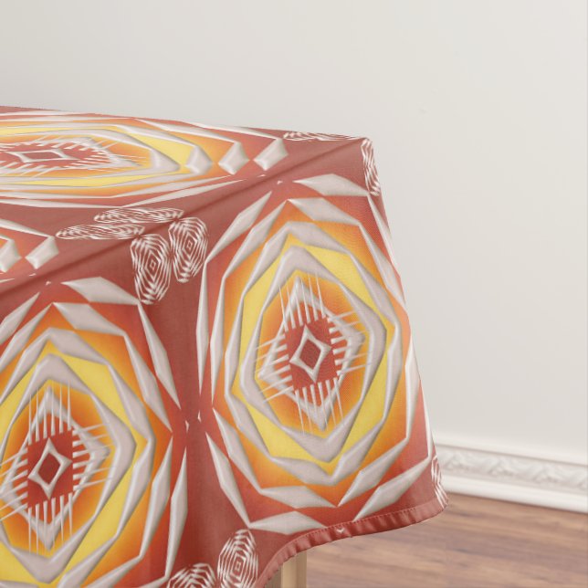 Toalha De Mesa Geométrico africano étnico (Posição Original)