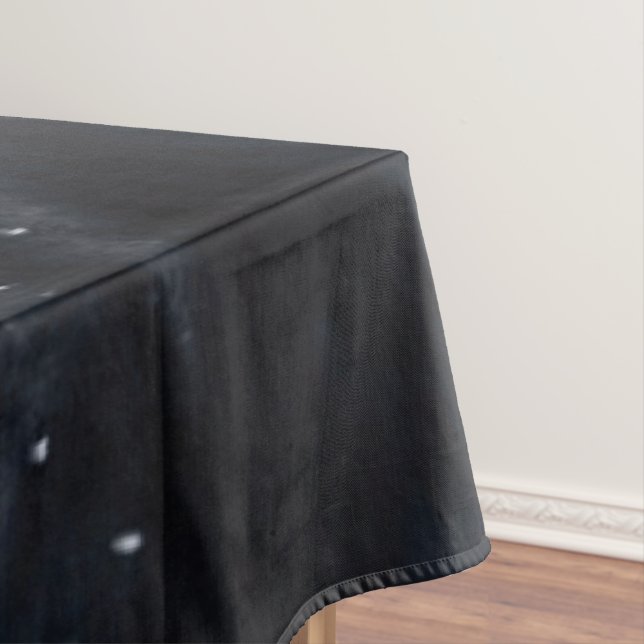 Toalha De Mesa German shepherd Preto (Posição Original)