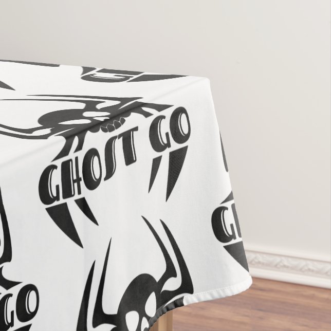 Toalha De Mesa Ghost Go Spooky Season (Posição Original)