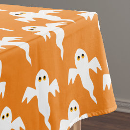 Toalha De Mesa Ghost Laranja Bonito Halloween