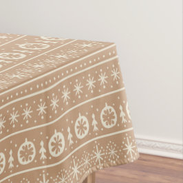 Toalha De Mesa Gingerbread Stripe
