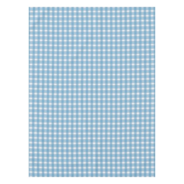 Toalha De Mesa Gingham Charm Blue (Frente)