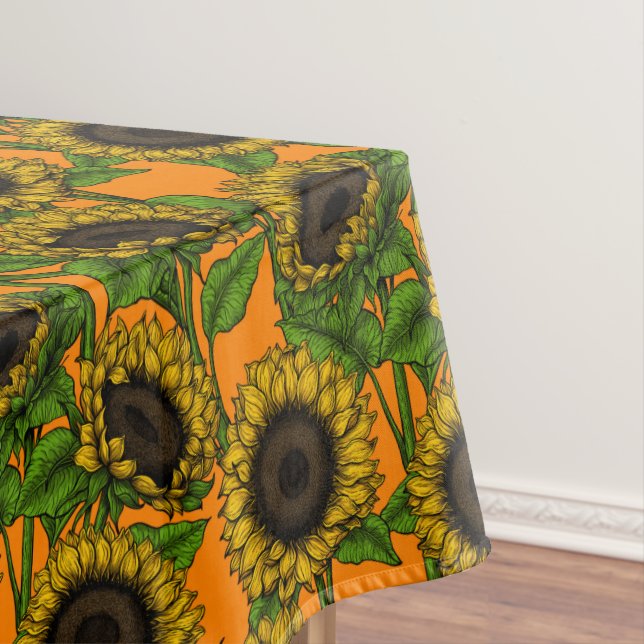 Toalha De Mesa Girassóis (Posição Original)