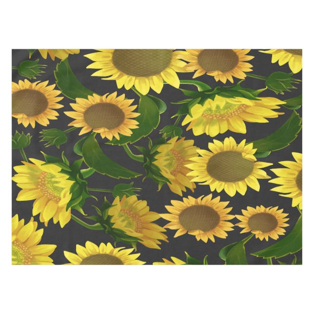 Toalha De Mesa Girassol (Frente (Horizontal))