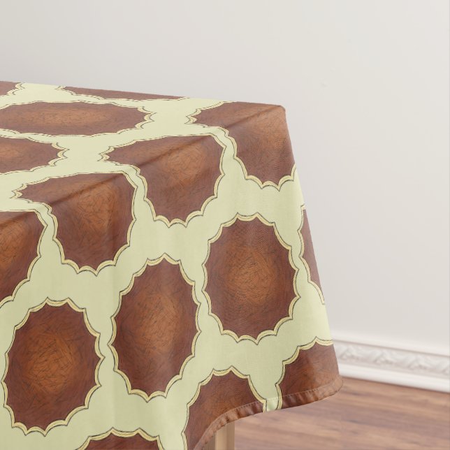 Toalha De Mesa Gizzada Jamaican Caribe Coconut Custard Tart (Posição Original)