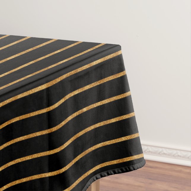 Toalha De Mesa Glittering Stripes (Posição Original)