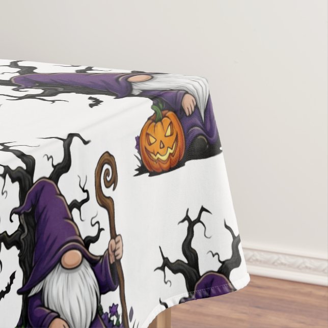 Toalha de Mesa Gnome de Halloween (Posição Original)