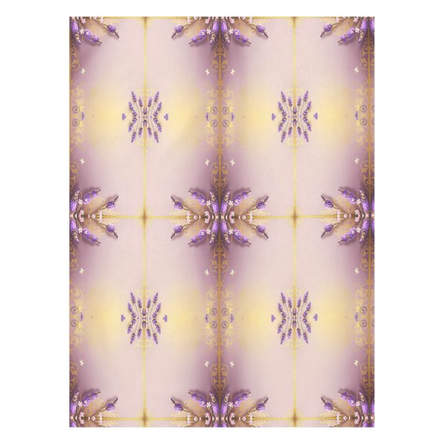 Toalha De Mesa Golden Lavender Schmidt Stationery Tischdecke (Frente)