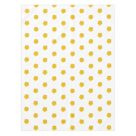 Toalha De Mesa Golden Yellow Wildflowers Photo