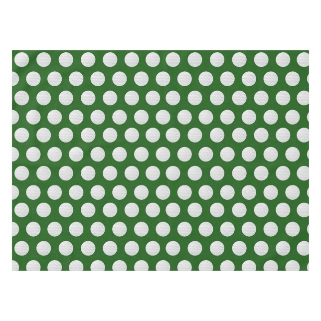 Toalha De Mesa GOLF BALL sobre grama verde (Frente (Horizontal))