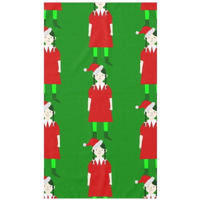 Toalha De Mesa gótico gótica natal assustadora (Frente)