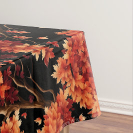 Toalha De Mesa Gráfico de padrão sem costura da árvore de mapeame