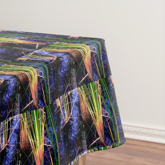 Toalha De Mesa Gramíneas de Lago Tropical (Posição Original)