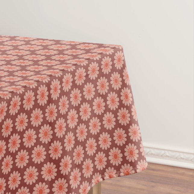 Toalha De Mesa Grande Ditsy em Reds (Posição Original)