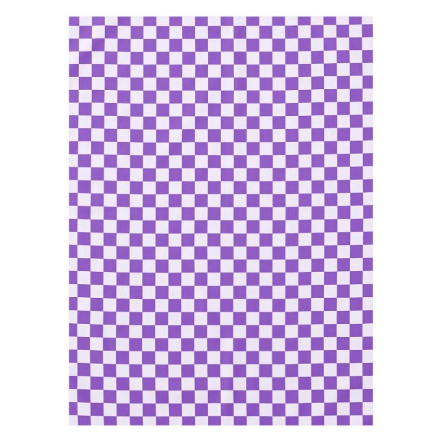Toalha De Mesa Grape soda checkerboard pattern (Frente)