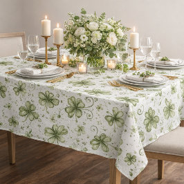 Toalha De Mesa  Green Clover Pattern • St. Patrick’s Day 