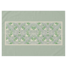 Toalha De Mesa Green Geométrico 1915 Hannah Borger Overbeck