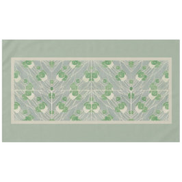 Toalha De Mesa Green Geométrico 1915 Hannah Borger Overbeck