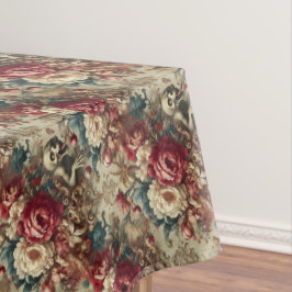 Toalha De Mesa Grotesco Crescente - Floral Gótico