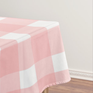 Toalha De Mesa Guingão cor-de-rosa