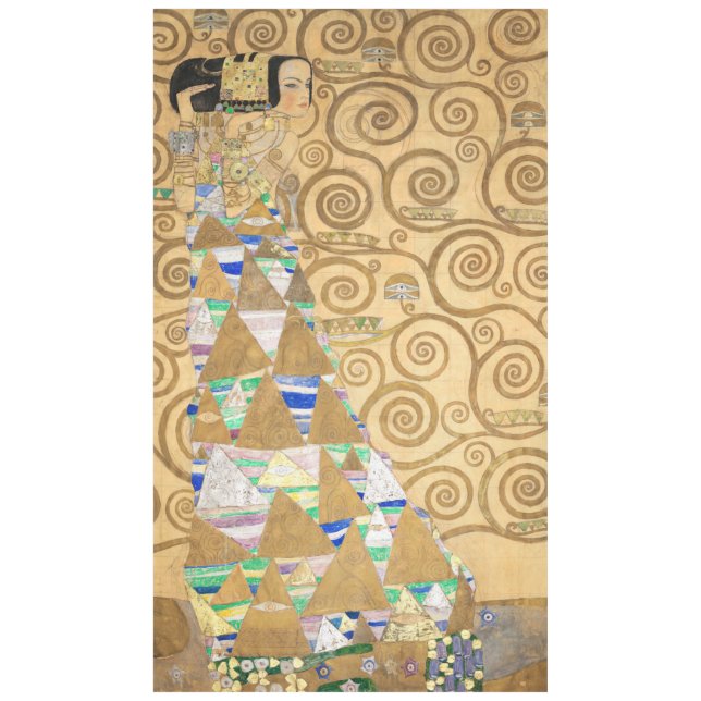 Toalha De Mesa Gustav Klimt - Expectativa, Frieze Stoclet (Frente)