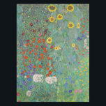 Toalha De Mesa Gustav Klimt - Jardim do País com Girassóis<br><div class="desc">Jardim do País com Girassóis/Jardim de Fazenda com Girassóis - Gustav Klimt em 1905-1906</div>