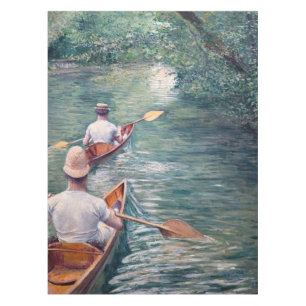 Toalha De Mesa Gustave Caillebotte - Canoas nos Yerres