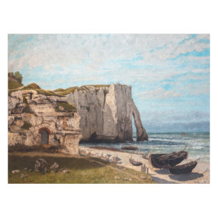 Toalha De Mesa Gustave Courbet - Falésias em Etretat após Tempest