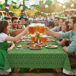 Toalha De Mesa Hand drawn strawberry leaves tablecloth