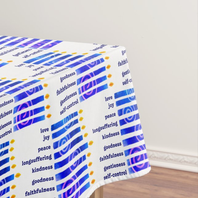 Toalha De Mesa HANUKKAH Fruta espiritual Christian (Posição Original)