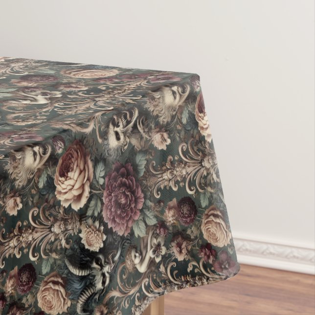 Toalha De Mesa Harmics Assolados - Padrão Médio Gótico (Posição Original)