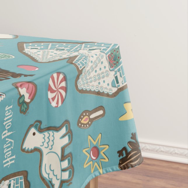 Toalha De Mesa HARRY POTTER™ HOGWARTS™ Natal Cookie Patterno (Posição Original)