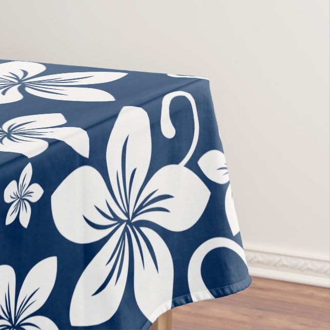 TOALHA DE MESA HAWAII AZUL (MARINHO AZUL) (Posição Original)